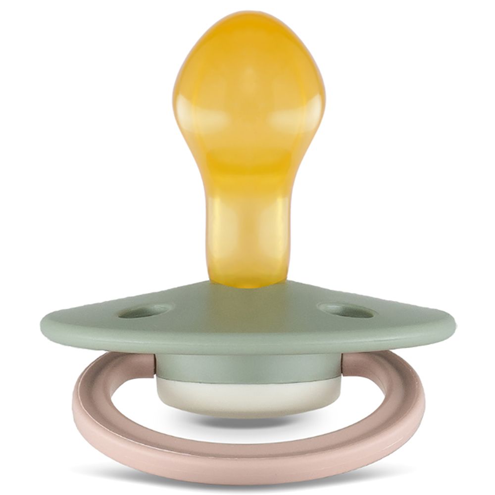 Rebael - Fashion Round Pacifier S2 6M+ - Cloudy Pearly Poodle