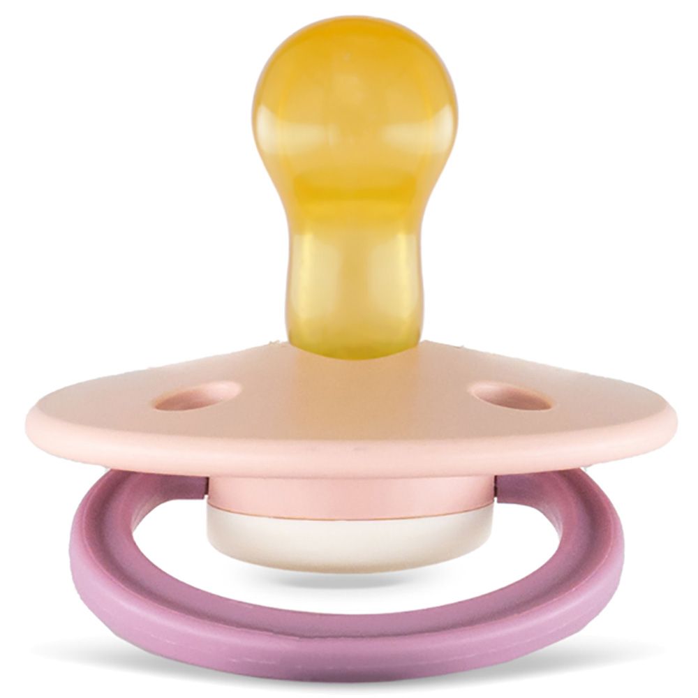 Rebael - Fashion Round Pacifier S1 0-6M - Tornado Pearly Rhino