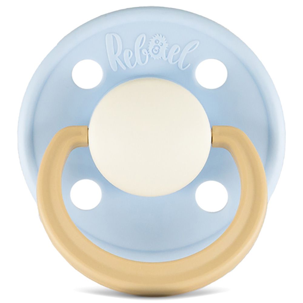 Rebael - Fashion Round Pacifier S1 0-6M - Cold Pearly Lion