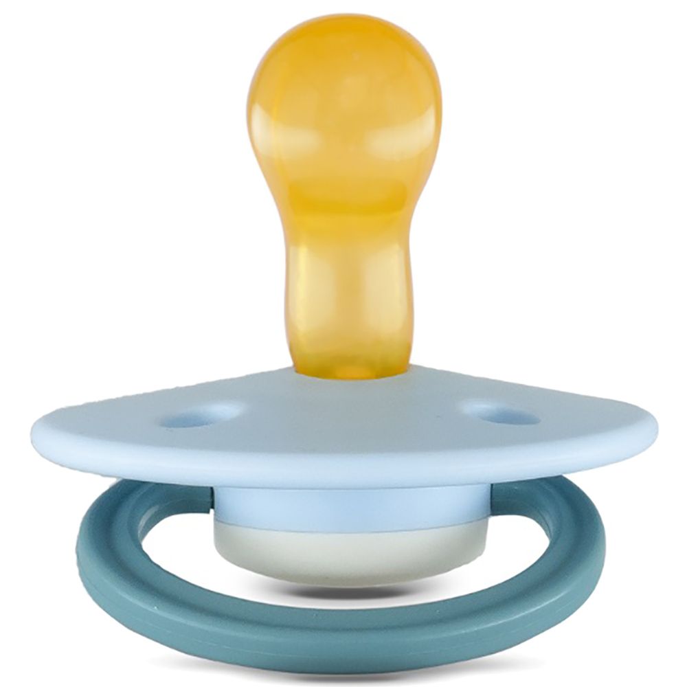 Rebael - Fashion Round Pacifier S1 0-6M - Cold Pearly Snake