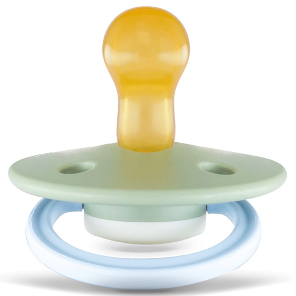 Rebael - Fashion Round Pacifier S1 0-6M - Cloudy Pearly Elephant