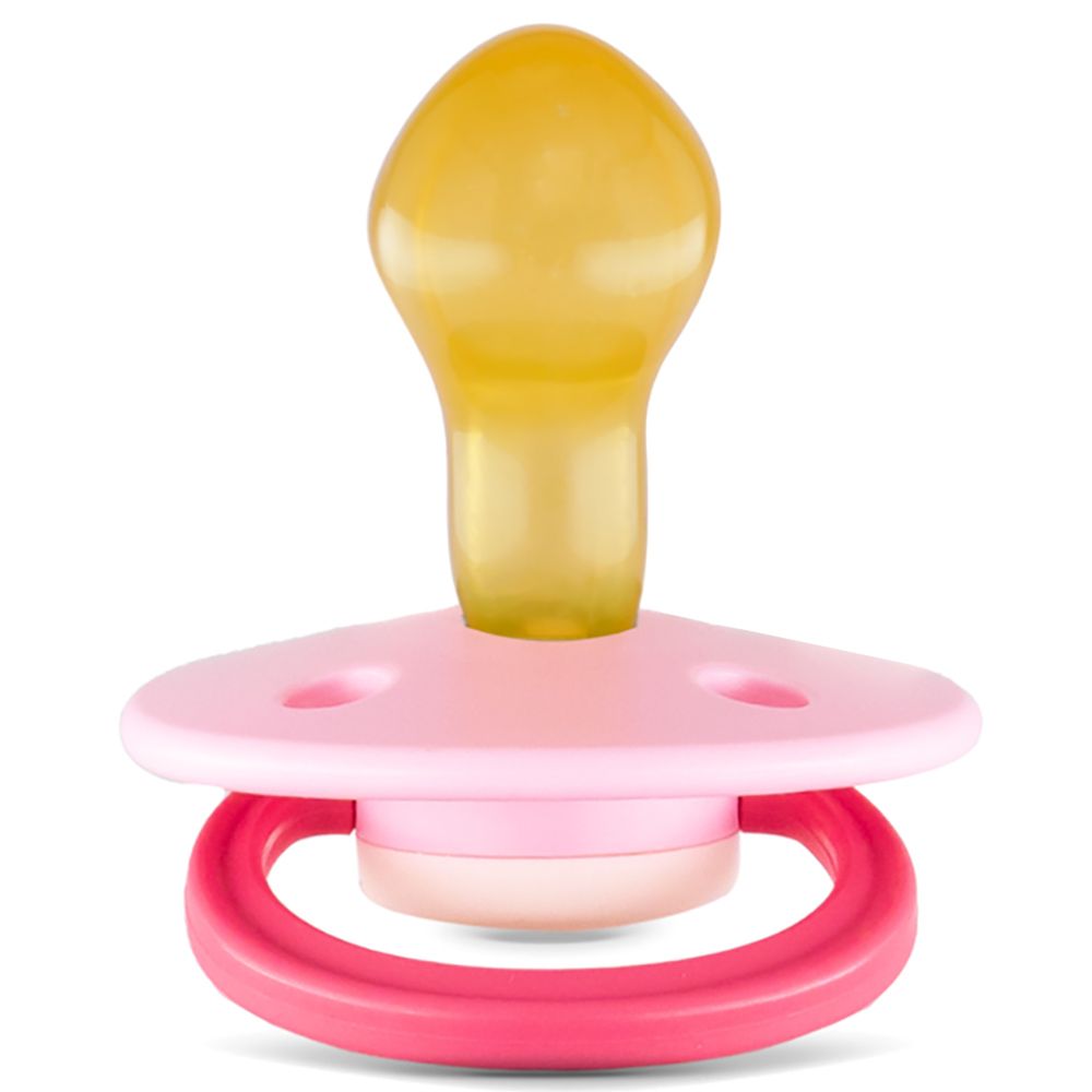 Rebael - Fashion Round Pacifier S2 6M+ - Rising Pearly Lobster