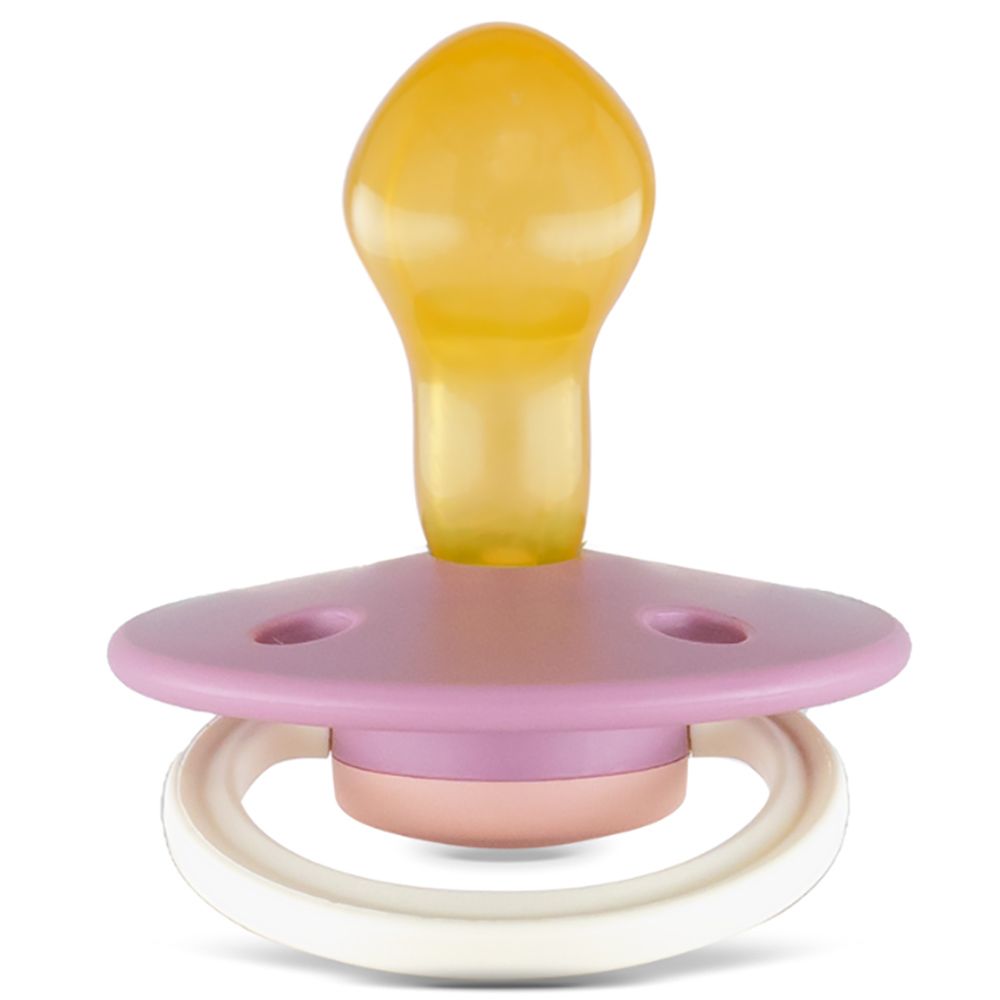 Rebael - Fashion Round Pacifier S2 6M+ - Misty Soft Mouse