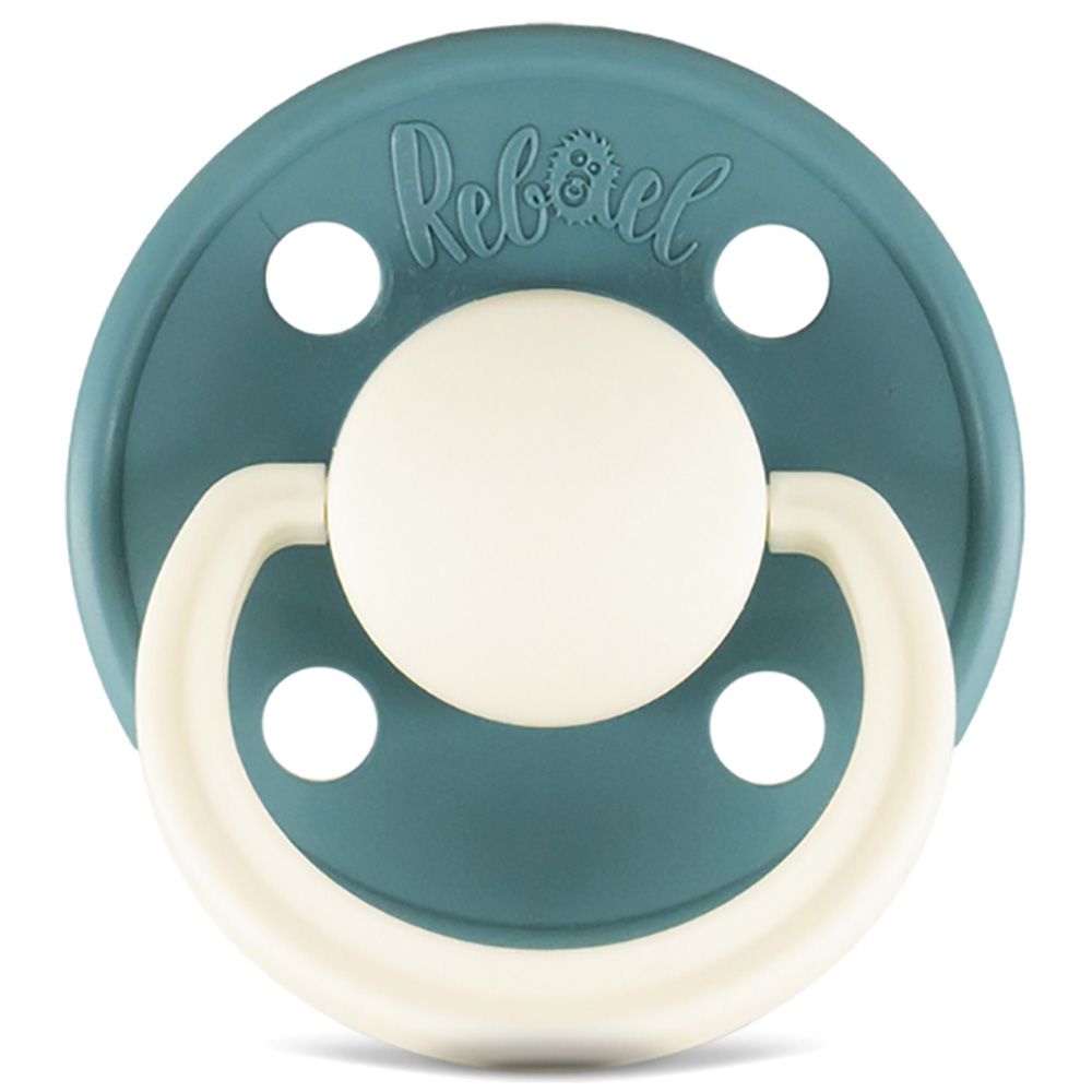 Rebael - Fashion Round Pacifier S1 0-6M - Rainy Pearly Mouse