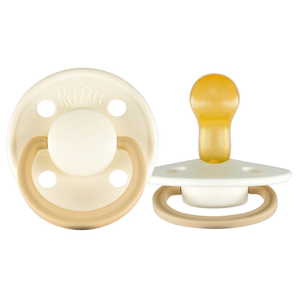 Rebael - Fashion Round Pacifier S1 0-6M - Frosty Pearly Lion