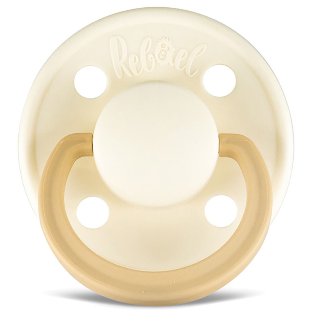 Rebael - Fashion Round Pacifier S1 0-6M - Frosty Pearly Lion