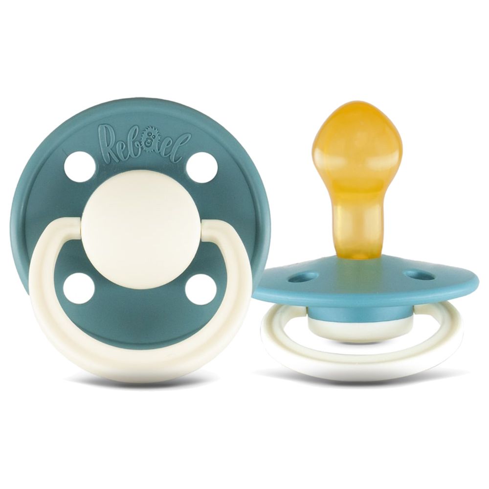 Rebael - Fashion Round Pacifier S2 6M+ - Pack of 2 - Mouse/Snake