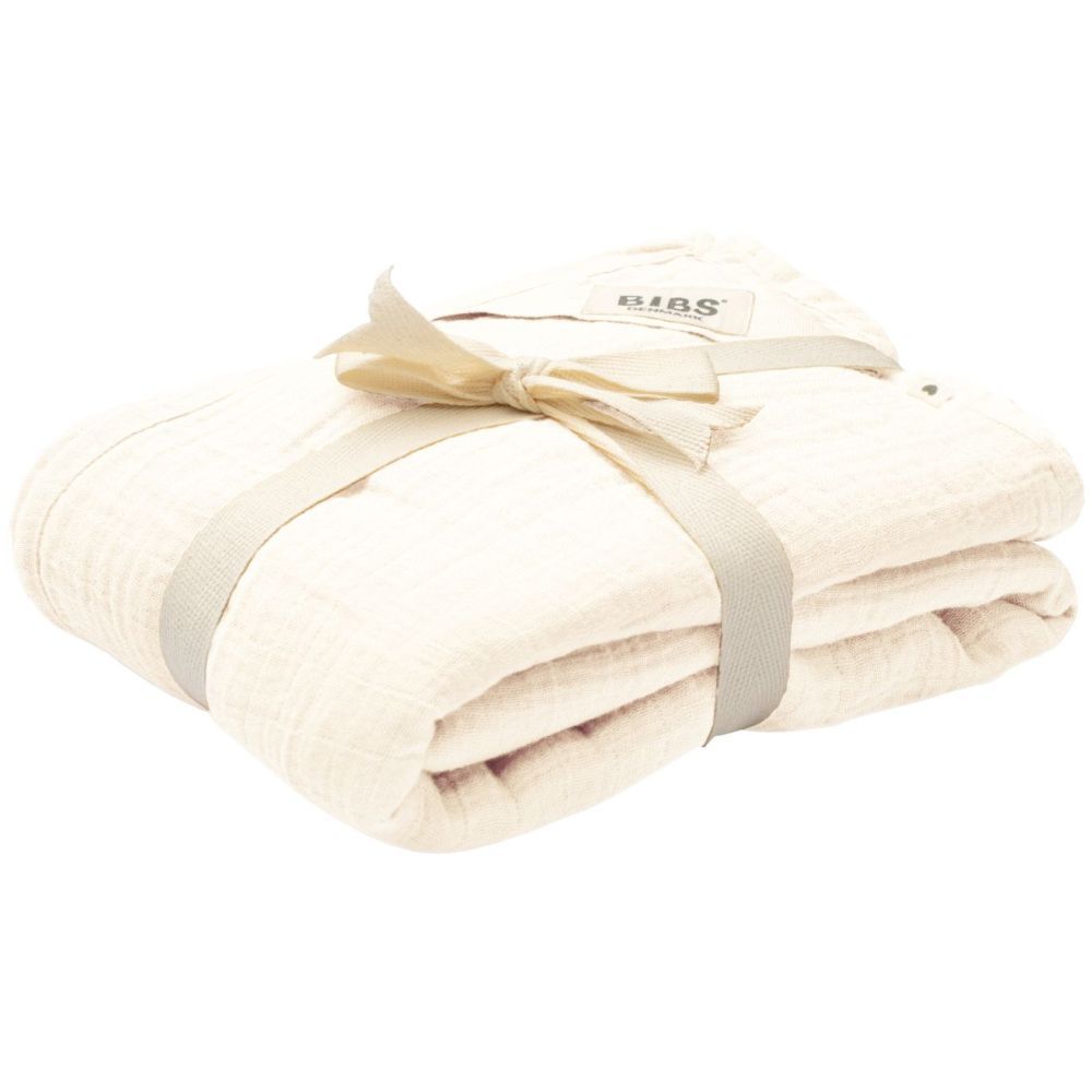 Bibs - Cuddle Swaddle Muslin - 120 x 120 cm - Ivory