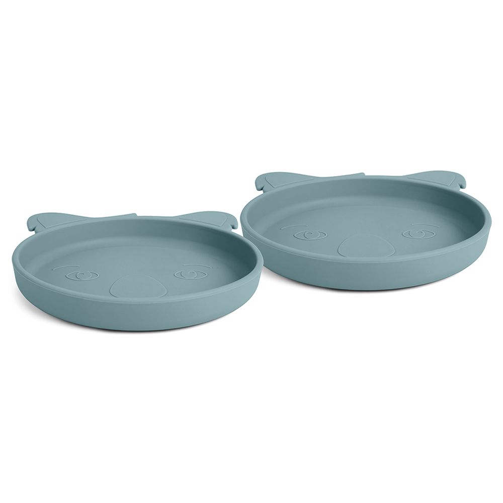 Nuuroo - Akila Silicone Koala Plate Pack of 2 - Lead