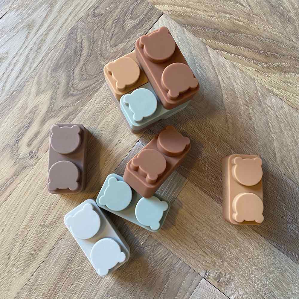 Nuuroo - Pile Silicone Building Bricks - 10pcs