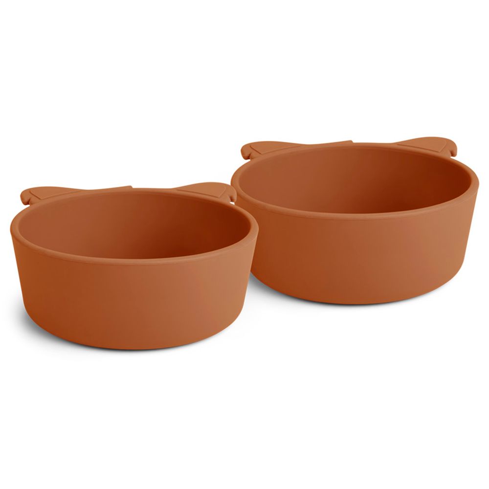 Nuuroo - Alex Silicone Deep Plate Koala - Caramel Cafe - 2pcs