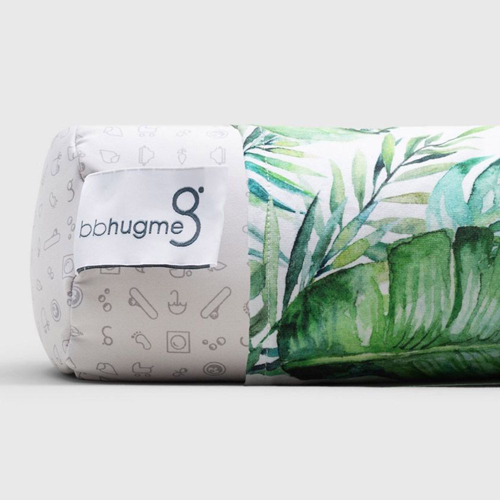 Bbhugme - Nursing Pillow Cover - Green Leaf