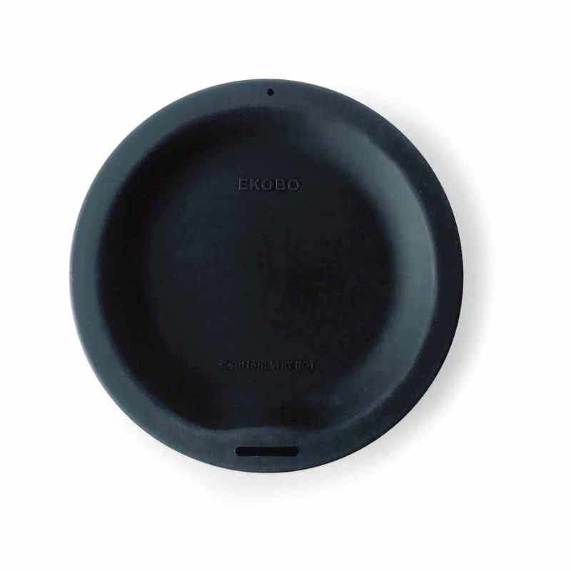 Ekobo - Go Reusable Coffee Cup Lid Replacement - Black