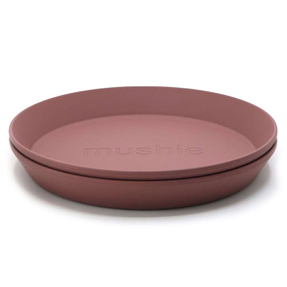 Mushie - Dinner Plate Round - Woodchuck