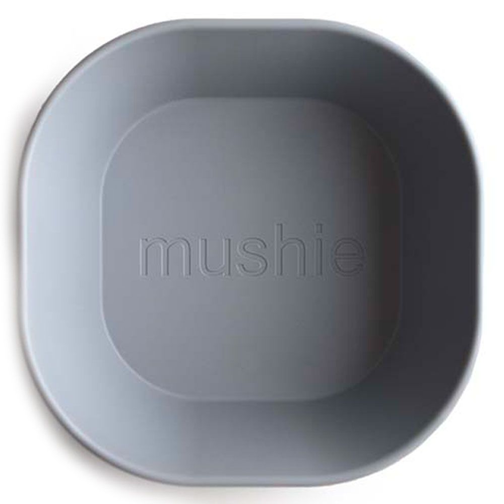 Mushie - Dinner Bowl Square - Cloud