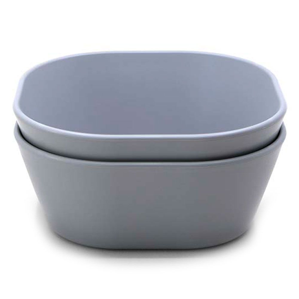 Mushie - Dinner Bowl Square - Cloud