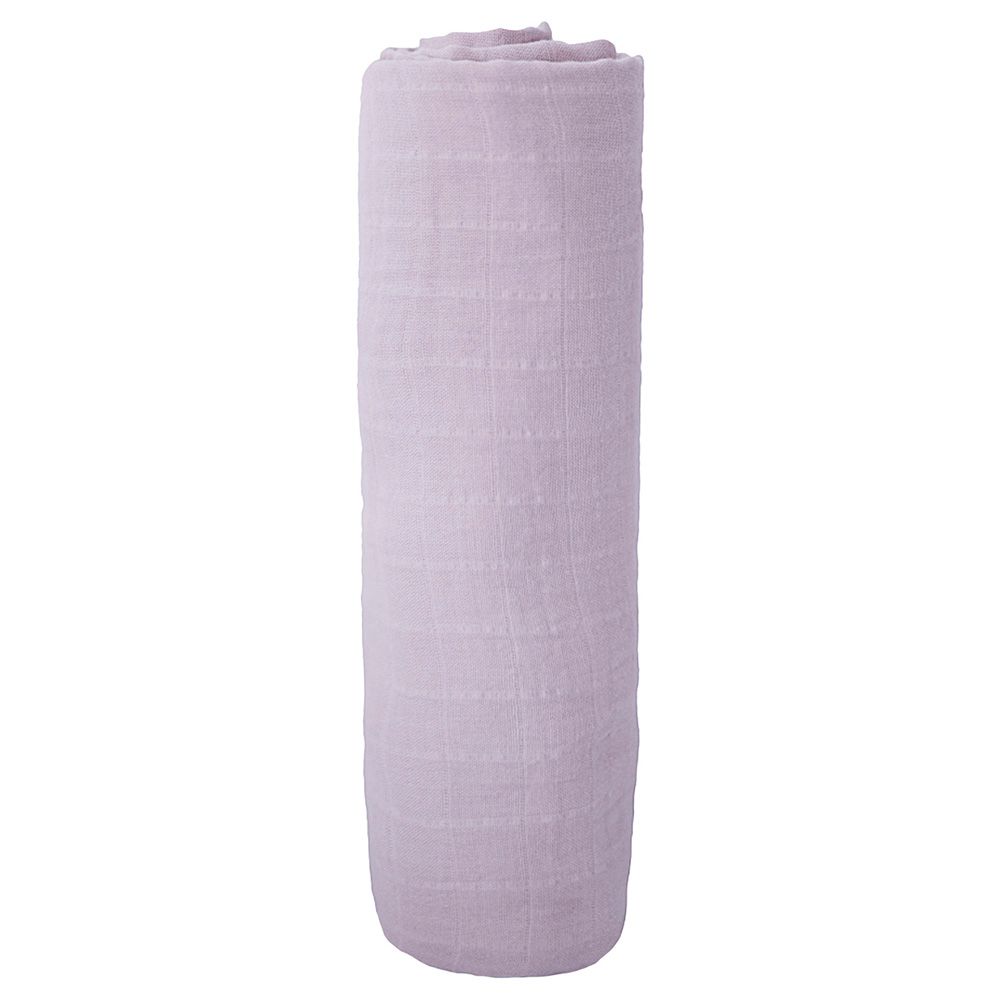 Mushie - Swaddle - Soft Mauve