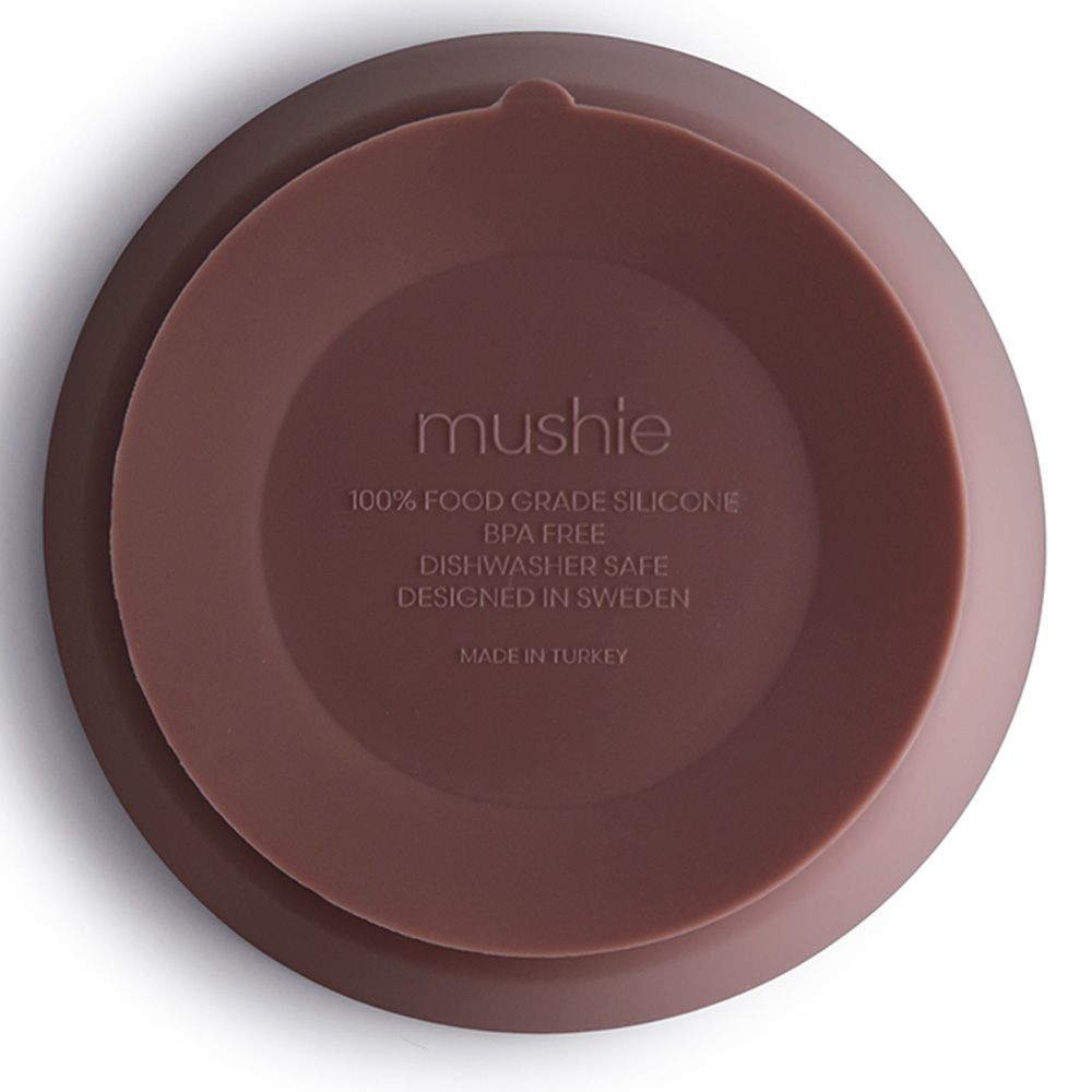 Mushie - Silicone Bowl - Cloudy Mauve