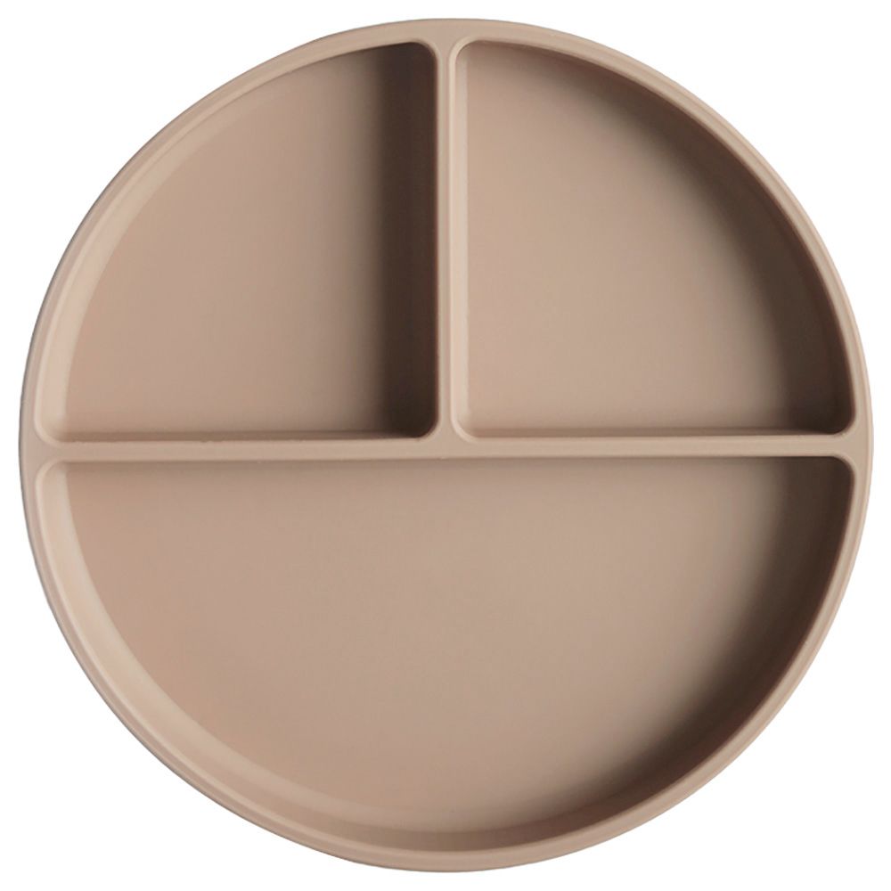 Mushie - Silicone Plate - Natural