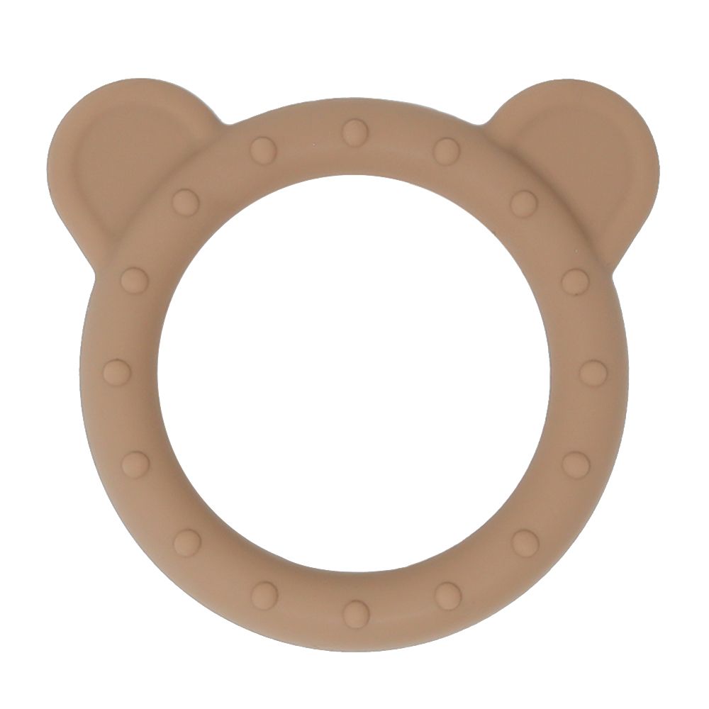 Mushie - Teether - Bear Natural