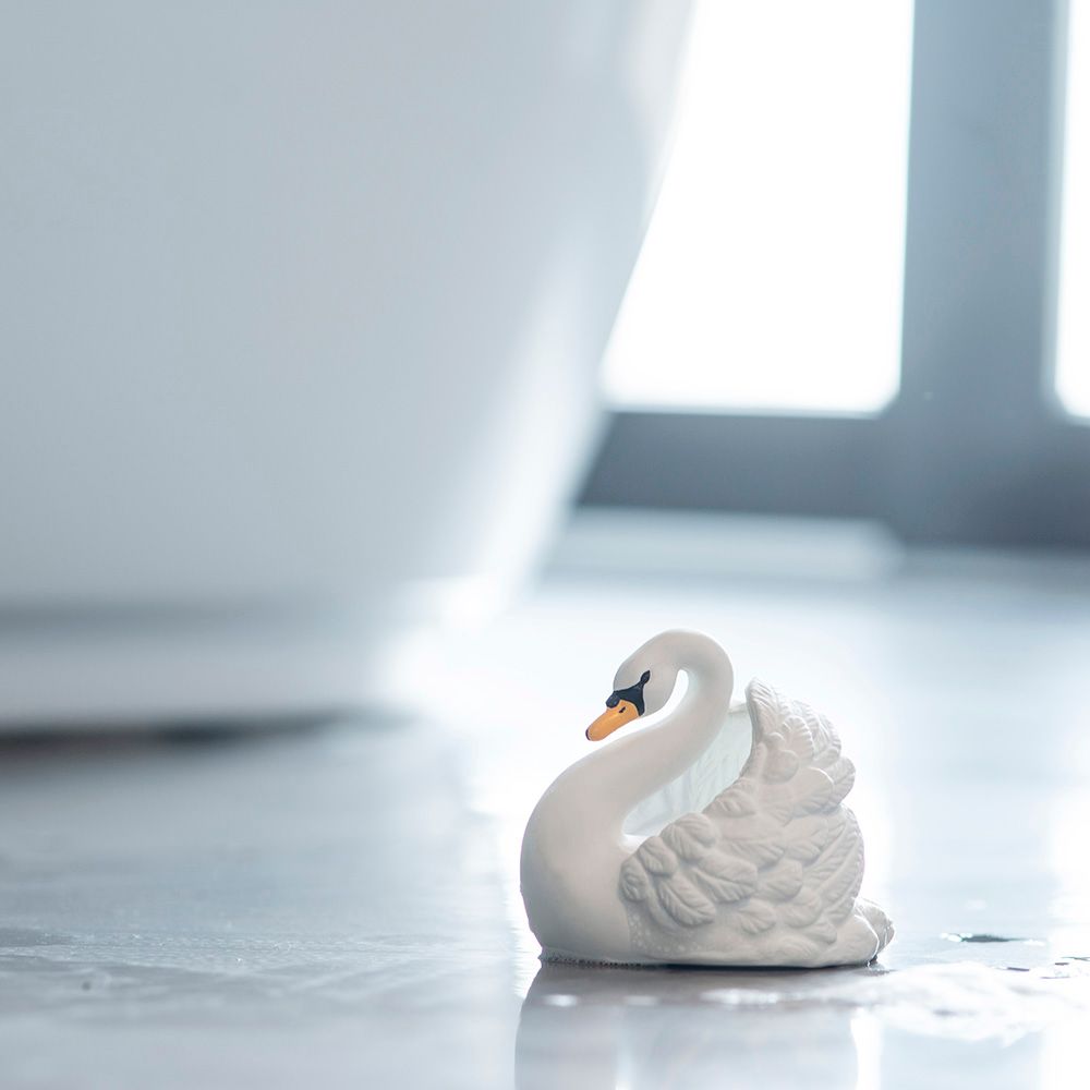 Natruba - Bath Swan - Large - White