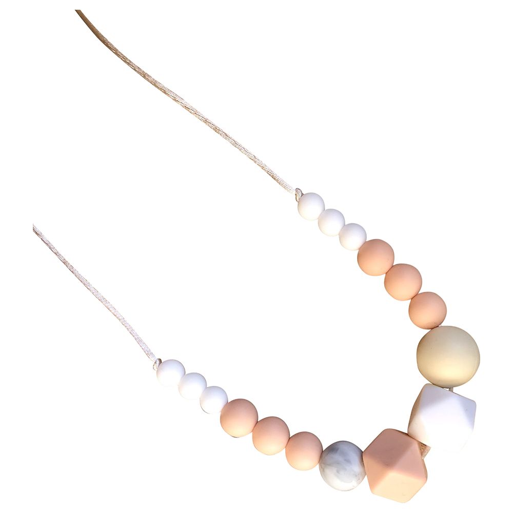 Desert Chomps -  Nova Necklace - Peach