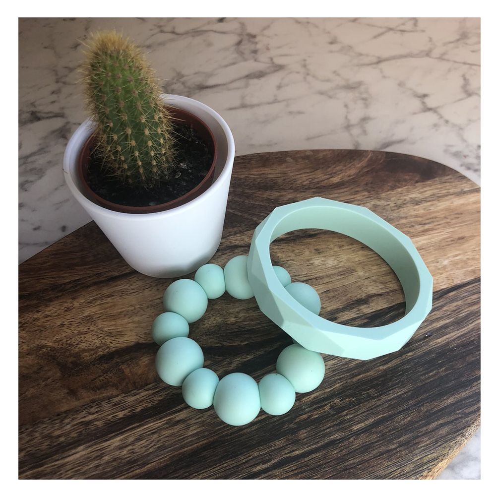 Desert Chomps - Pastel Pop Teether - Fresh Mint