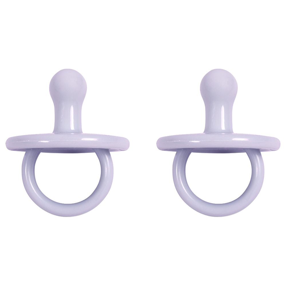 Filibabba - Silicone Pacifier - Pack of 2 - Fresh Violet