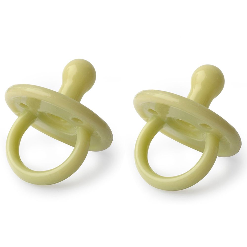 Filibabba - Silicone Pacifier - Pack of 2 - Pistachio