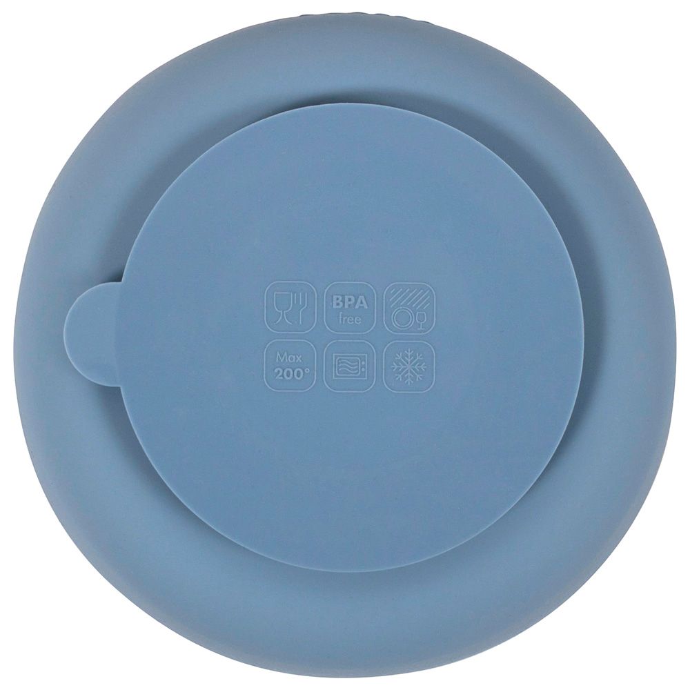 Filibabba - Silicone Plate - Pack of 2 - Powder Blue