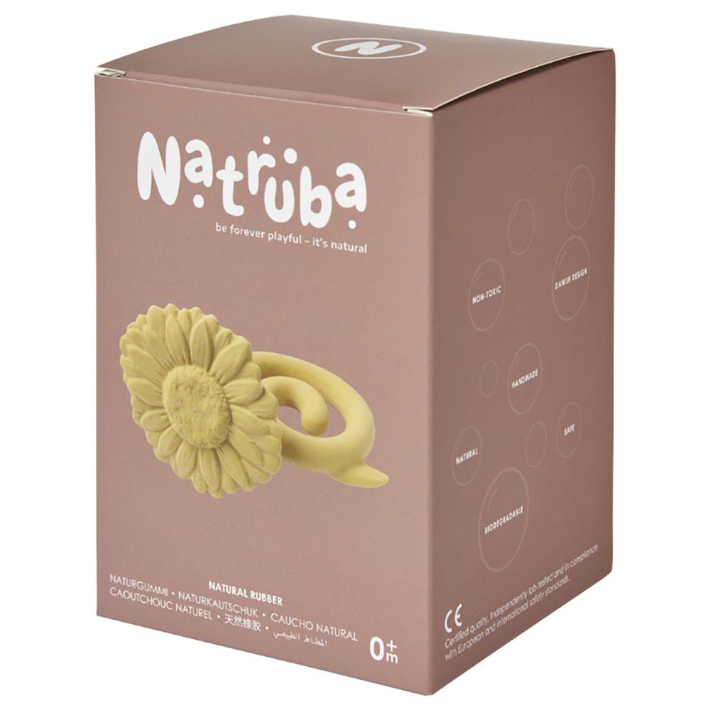 Natruba - Teether Sunflower - Yellow