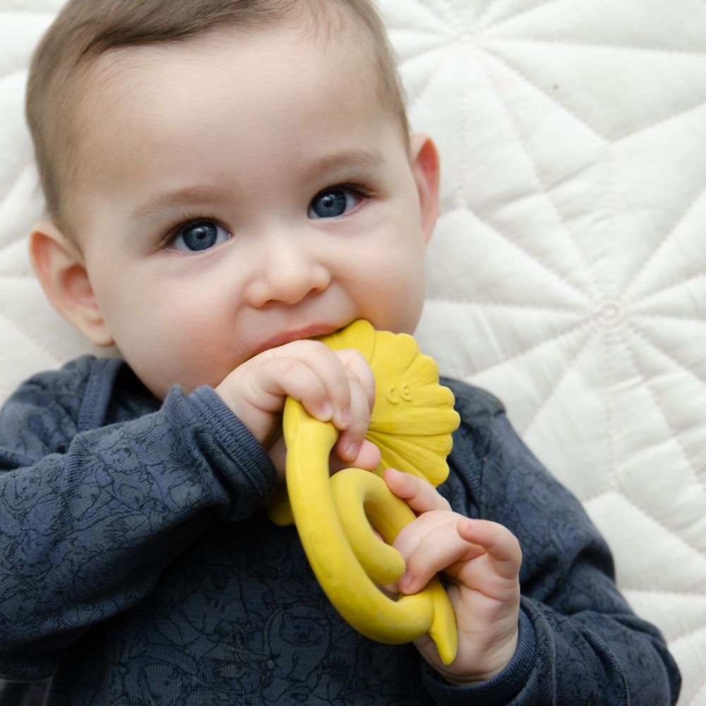 Natruba - Teether Sunflower - Yellow