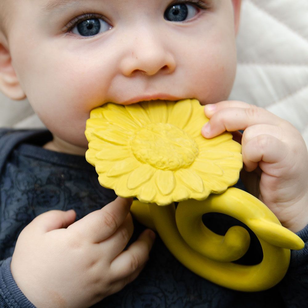 Natruba - Teether Sunflower - Yellow