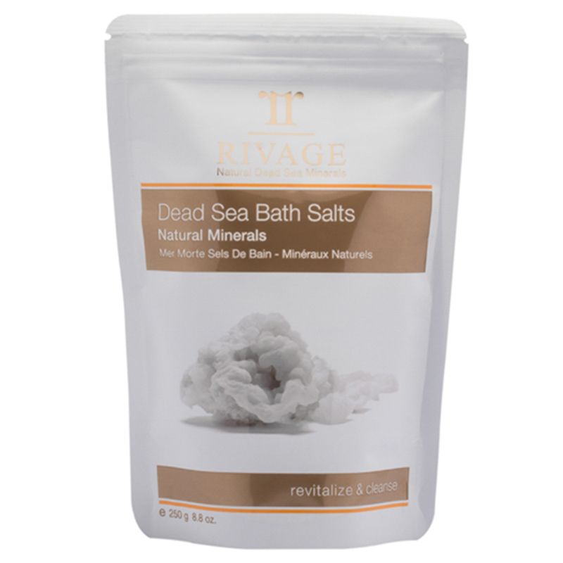 Rivage Natural Dead Sea Minerals - Dead Sea Bath Salts - Natural 250g