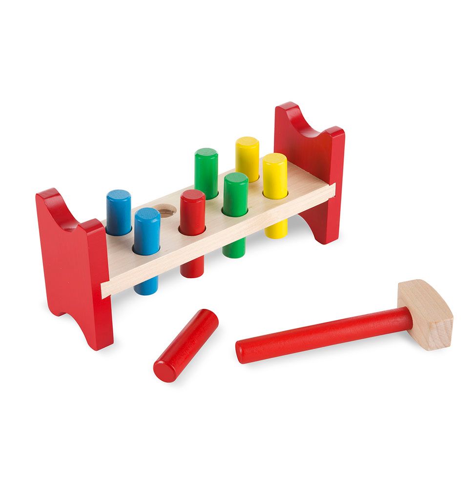 Melissa & Doug Pound-a-Peg Classic Toy