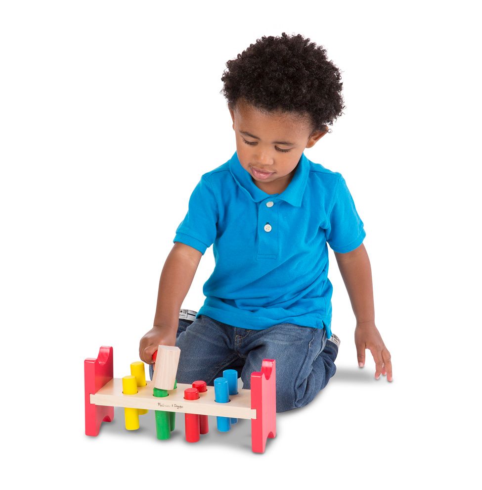 Melissa & Doug Pound-a-Peg Classic Toy