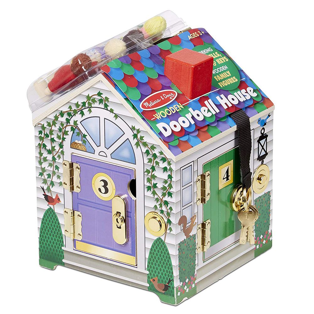 Melissa & Doug - Wooden Doorbell House