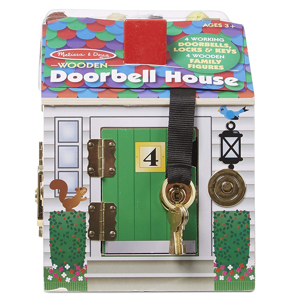 Melissa & Doug - Wooden Doorbell House