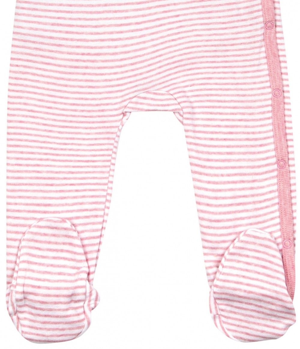 Sense Organics Renuka Wrap Growsuit Footed - Pink