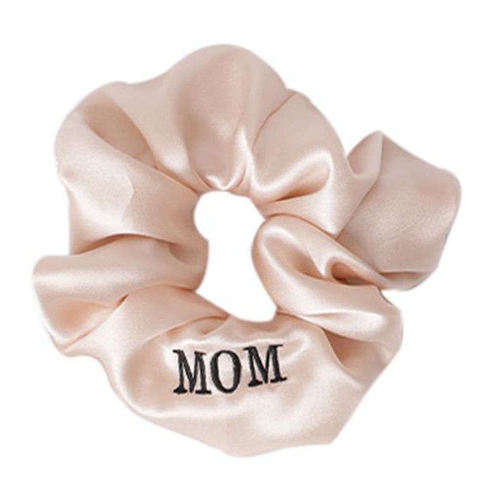 The Lumiere Co - Custom Silk Scrunchie - Pink