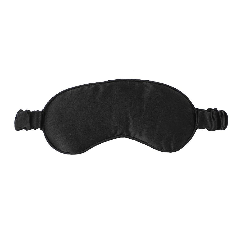 Regal Fabrics - Silk Eye Mask - Black