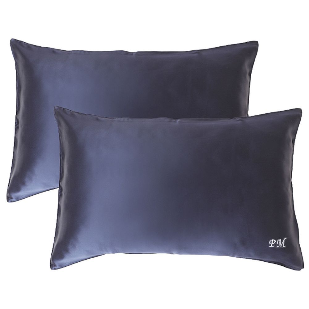 The Lumiere Co - Custom King Size Pillowcases - Navy Blue