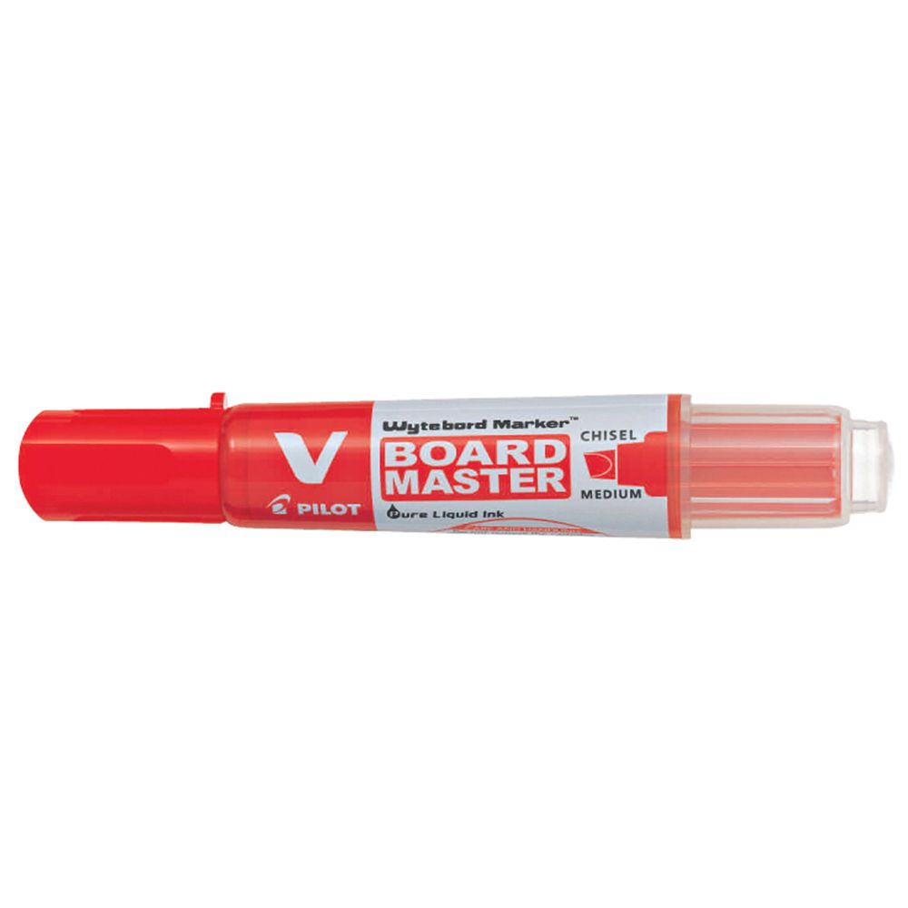 Pilot - Whiteboard Marker Chisel - Red