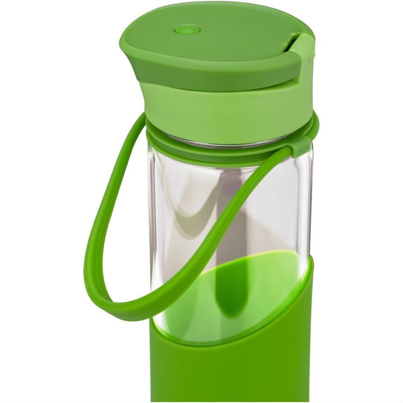 Aladdin - Enjoy Glass Water Bottle 0.55L - Green