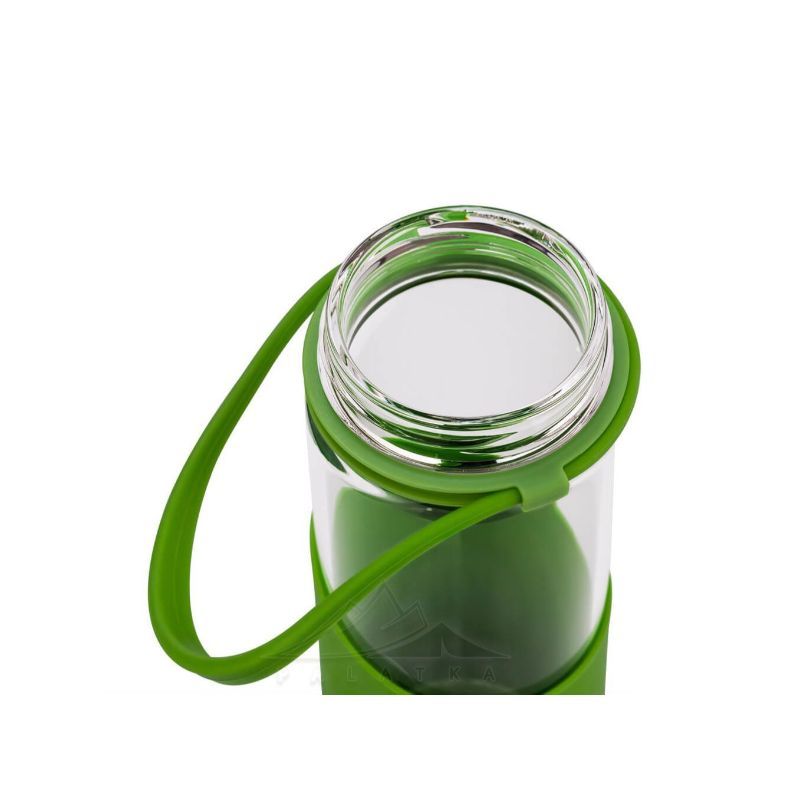 Aladdin - Enjoy Glass Water Bottle 0.55L - Green