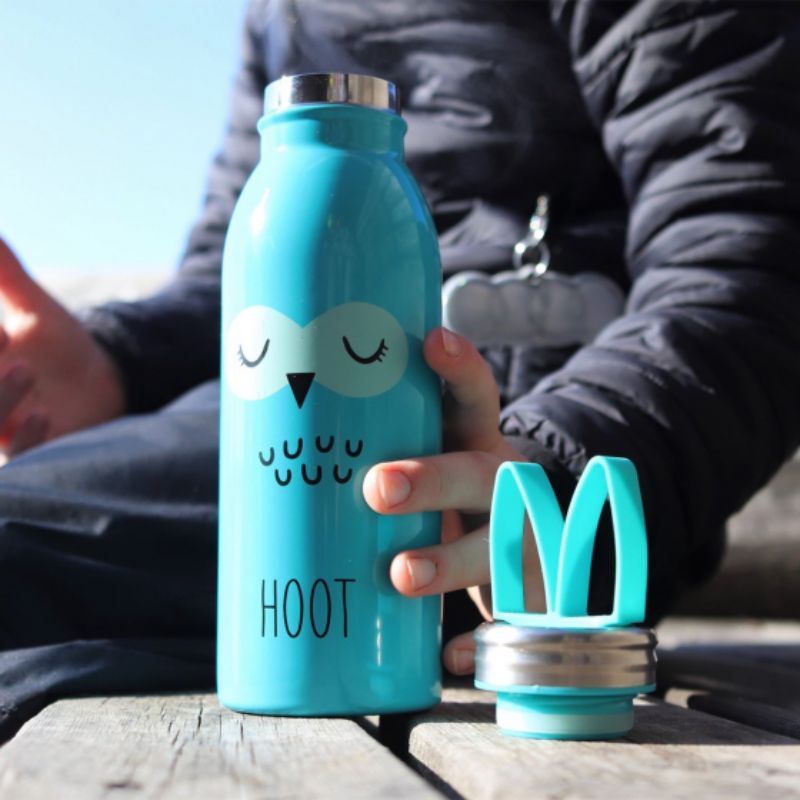 Aladdin - 0.43L Water Bottle Owl Emea - Blue