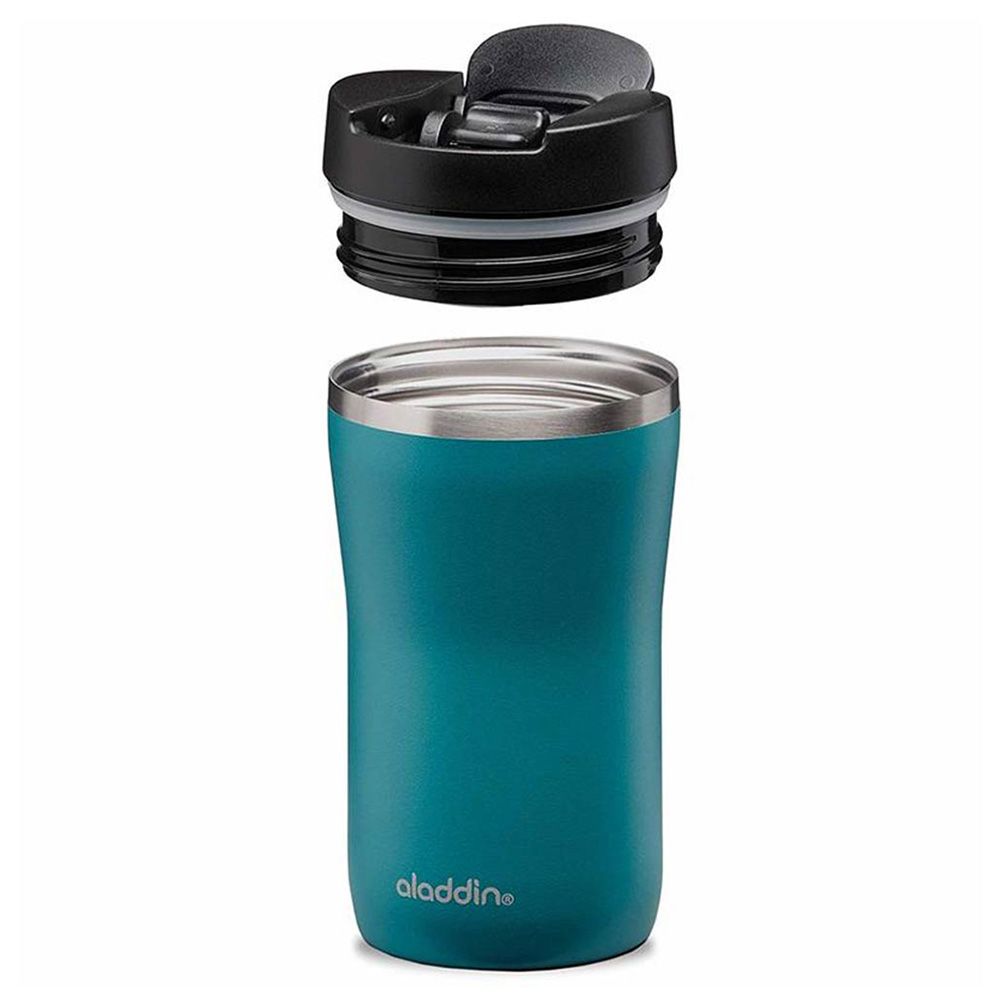 Aladdin Cafe Therma Vacuum Leak-Lock SS Mug 0.25L Aqua Blue