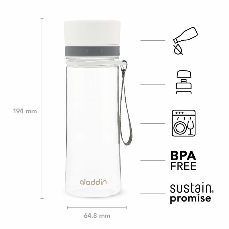 Aladdin - Aveo Water Bottle 0.35L - White