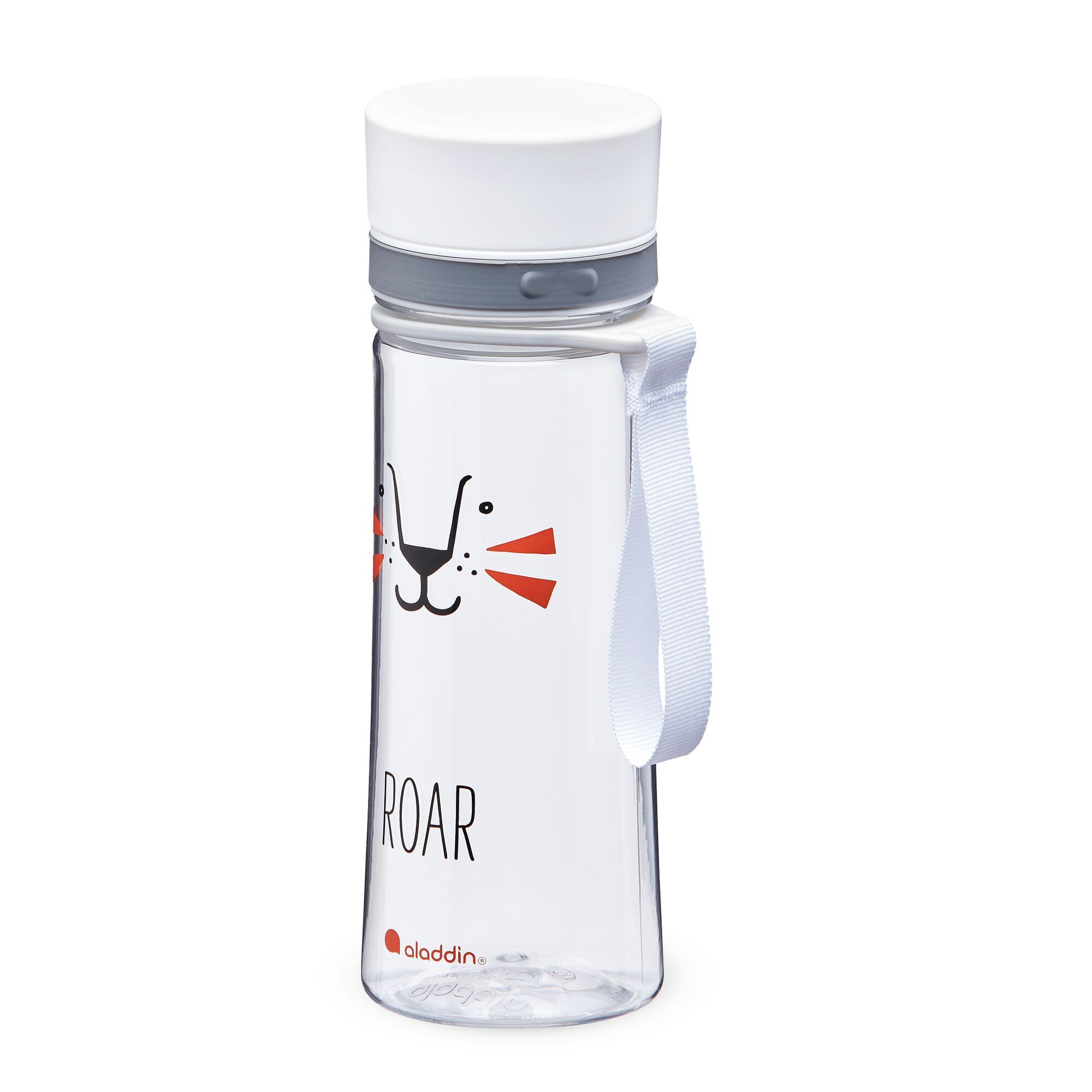 Aladdin My First Aveo Lion Water Bottle 0.35L White / Orange