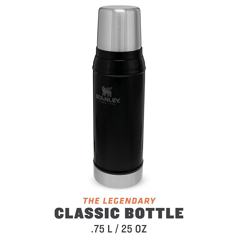 Stanley - Classic Vacuum Bottle 0.75L - Matte Black